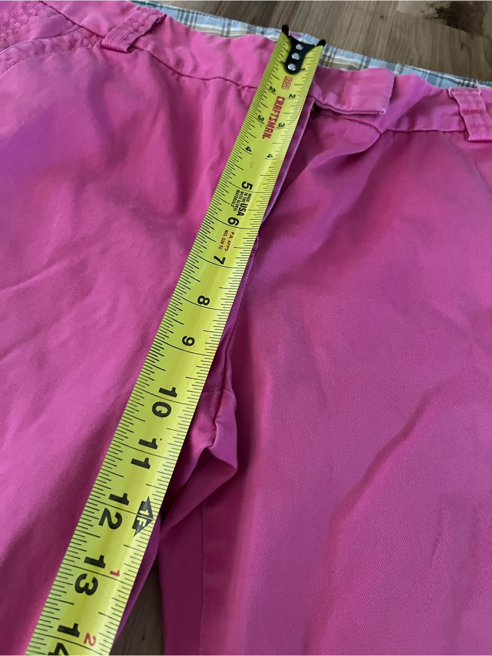 J.Crew Favorite Fit Stretch Pink Capris Size 12 - Picture 5 of 7